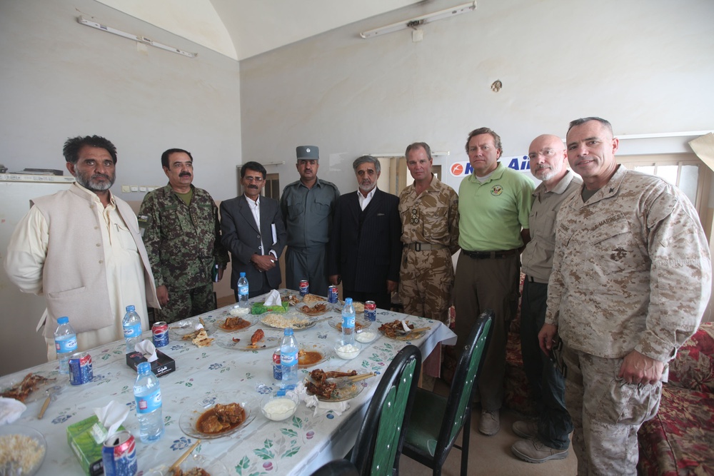RC (SW) Leadership Takes First Trip to Visit Nimruz Governor
