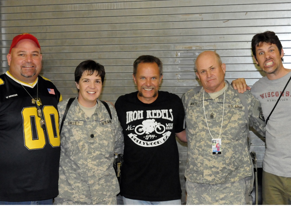 Service members enjoy night of laughter