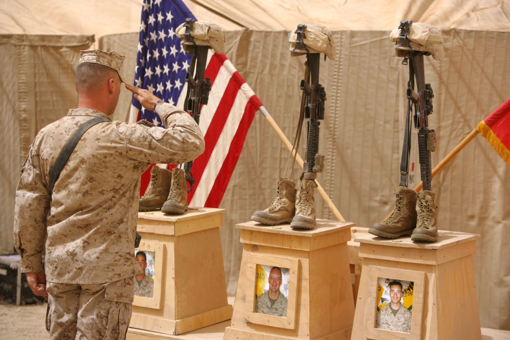 2/6 Honors Fallen Marines, Brothers