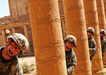 Crazy Troop Visit Ancient Ruins of Hatra