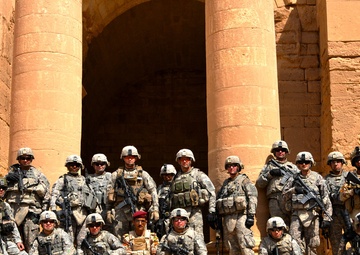 Crazy Troop Visit Ancient Ruins of Hatra