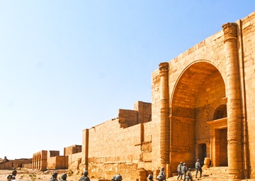 Crazy Troop Visit Ancient Ruins of Hatra