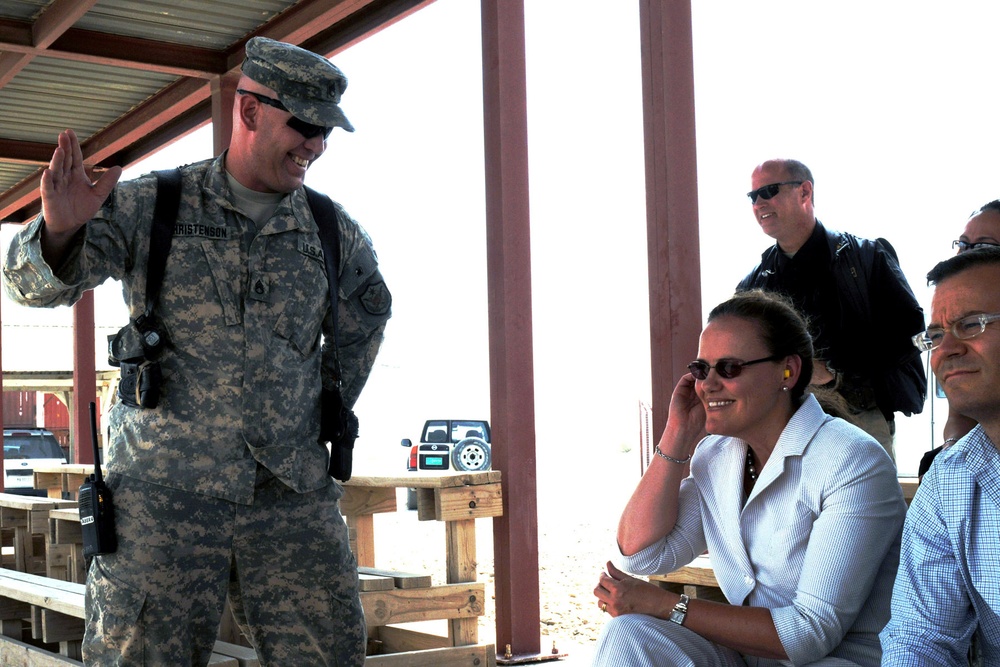 Under Secretary of Defense for Policy Visits Besmaya