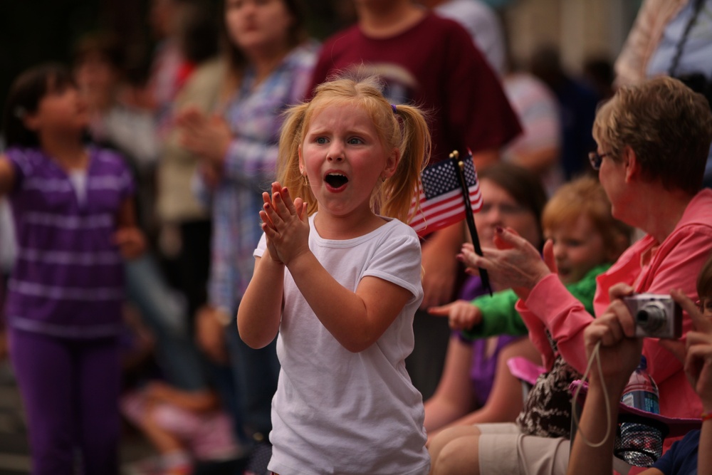 10,000 People Attend John Basilone Parade