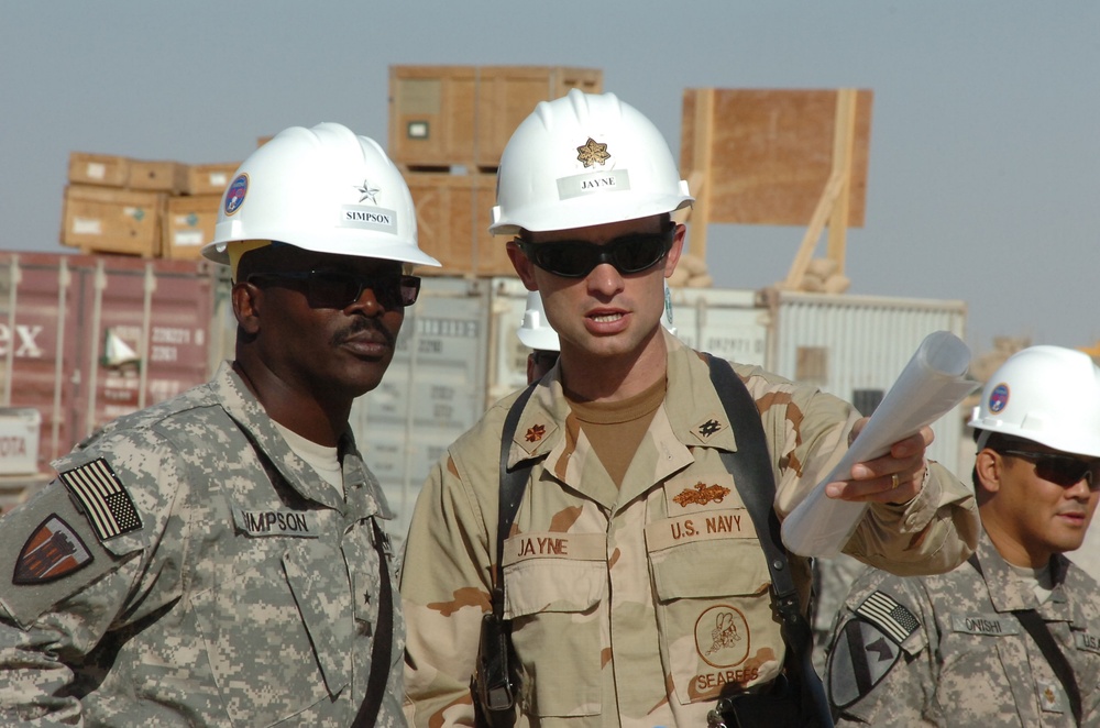 Camp Deh Dadi II construction