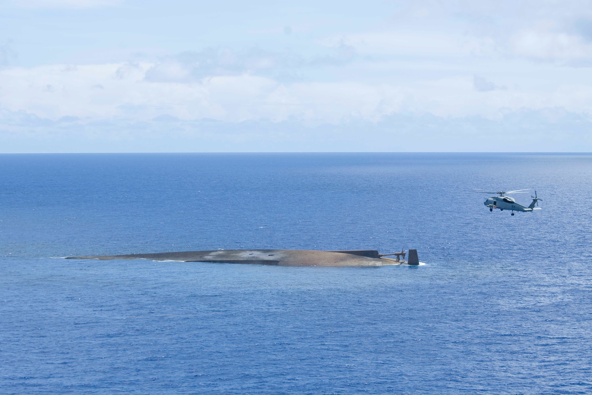 DVIDS - Images - Ex-USS Acadia off of Guam [Image 1 of 2]