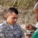 Strengthening spirits during field training