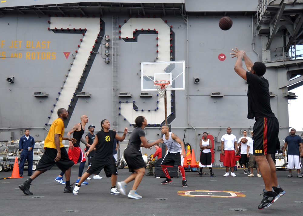 USS George Washington action