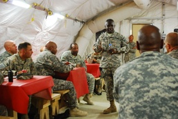 ISAF CSM visits Soldiers at FOB Kunduz
