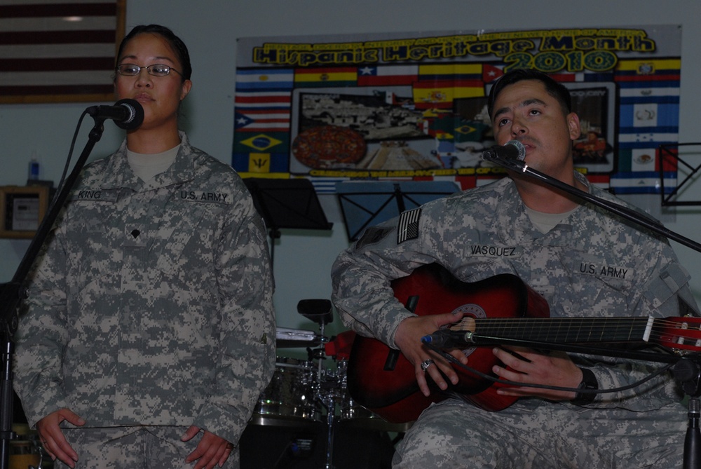 USD-C Soldiers Celebrate Hispanic Music, Culture