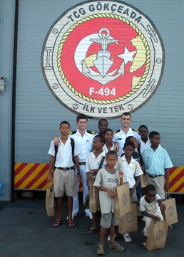 Turkish Flagship Supports Seychelles Orphanage