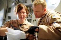 Joint Base Lewis-McChord NCO, C-17 Loadmaster, Flies Combat Airlift Missions in Southwest Asia