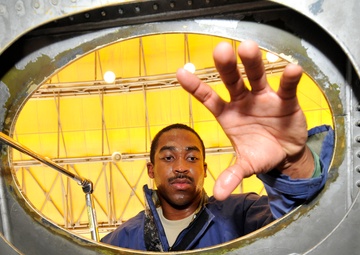 Little Rock Airman Maintains C-130 Fuel Systems at Joint Base Balad