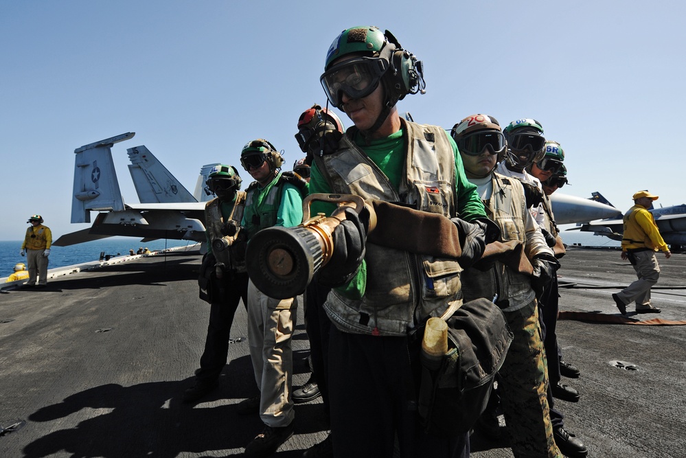 USS Harry S. Truman action