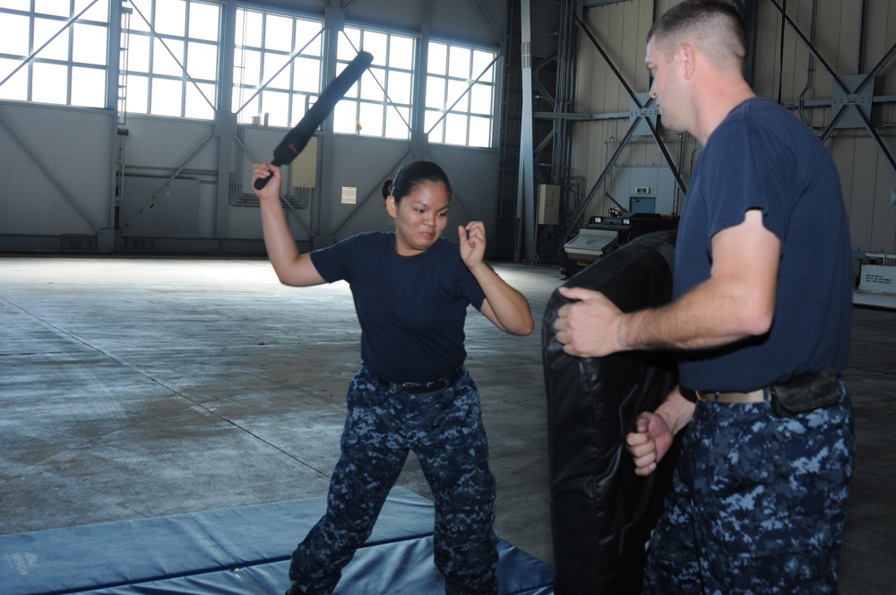 NAF Misawa's Auxiliary Security Force Academy Training