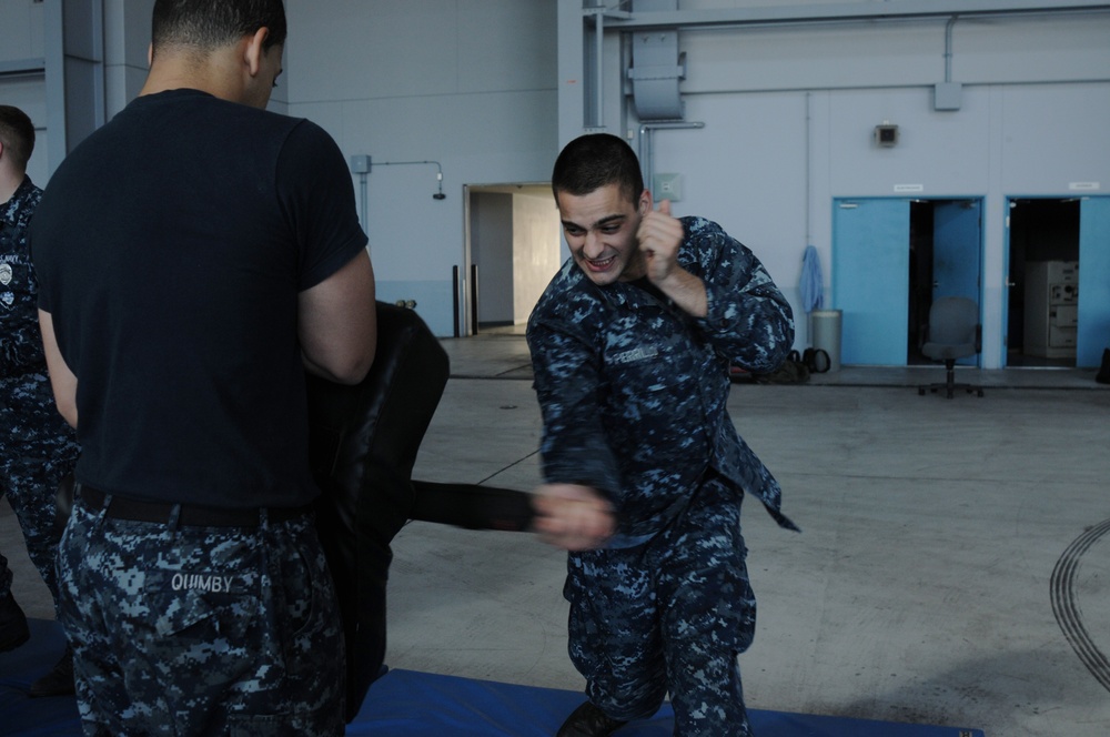 NAF Misawa's Auxiliary Security Force Academy Training