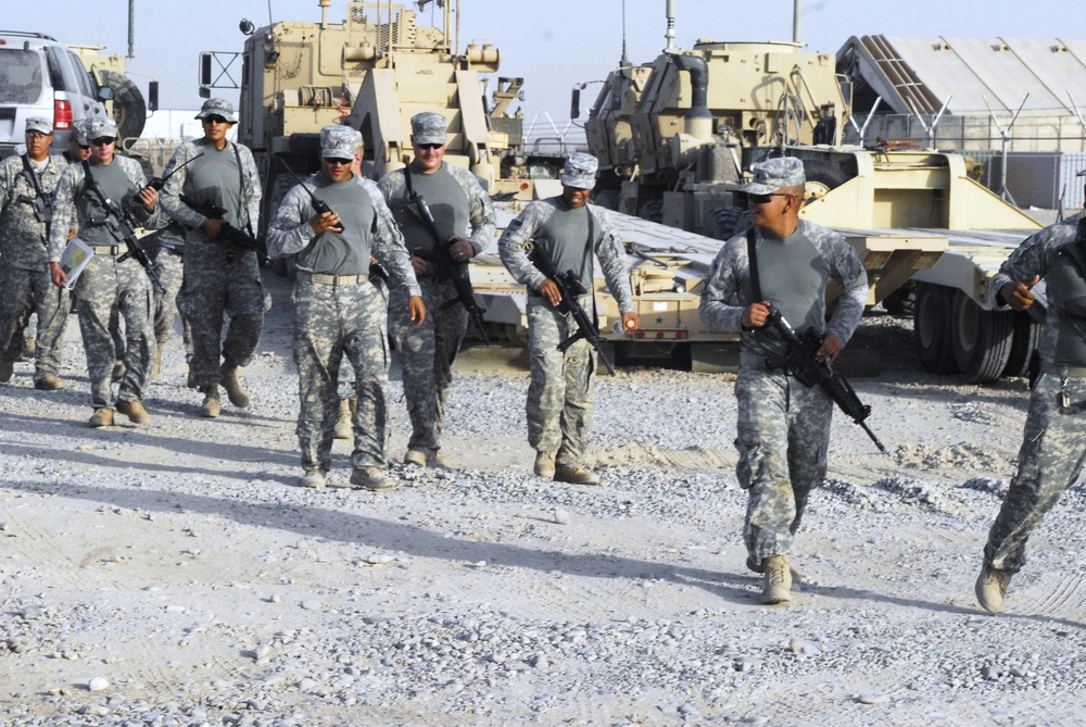 Support Soldiers Hit the Road