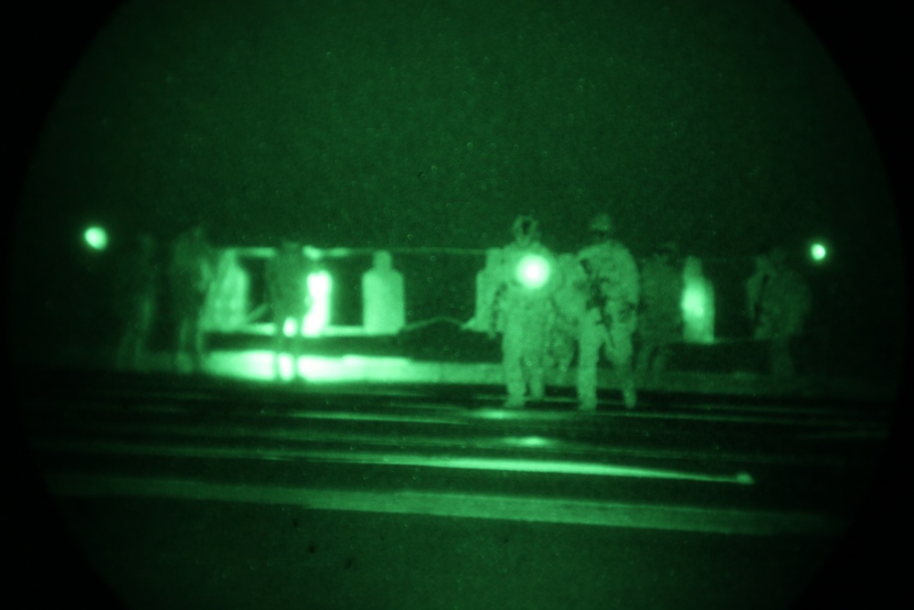 Force Reconnaissance Platoon Night Shoot