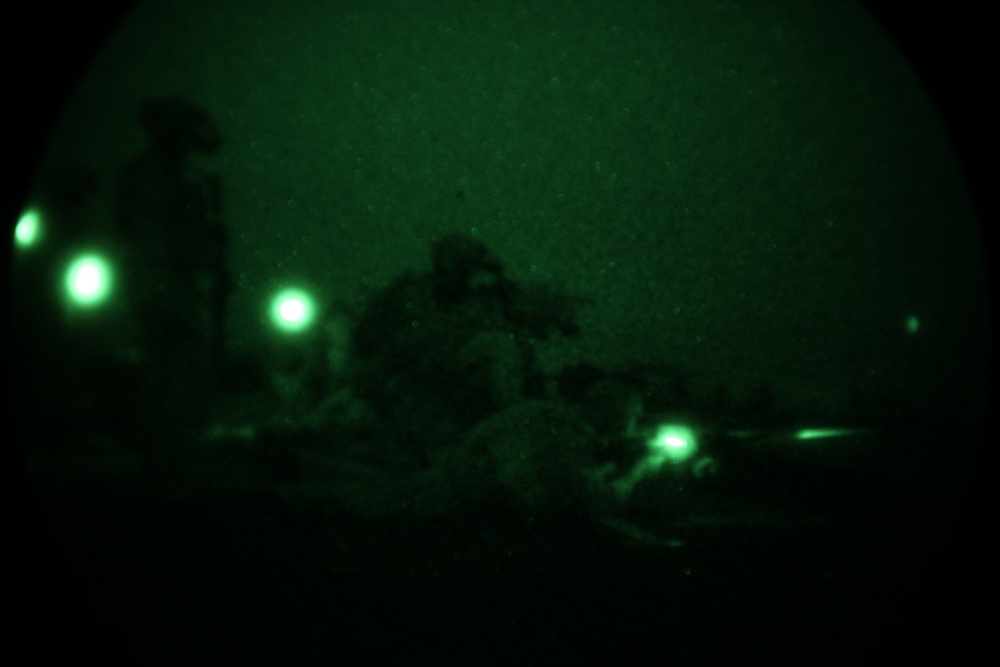 Force Reconnaissance Platoon Night Shoot