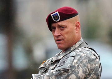 The 325th Airborne Infantry Regiment Changes Responsibility