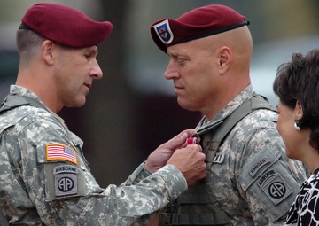 The 325th Airborne Infantry Regiment Changes Responsibility