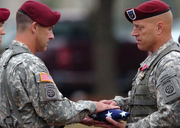 The 325th Airborne Infantry Regiment Changes Responsibility