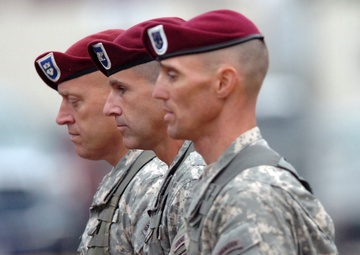 The 325th Airborne Infantry Regiment Changes Responsibility