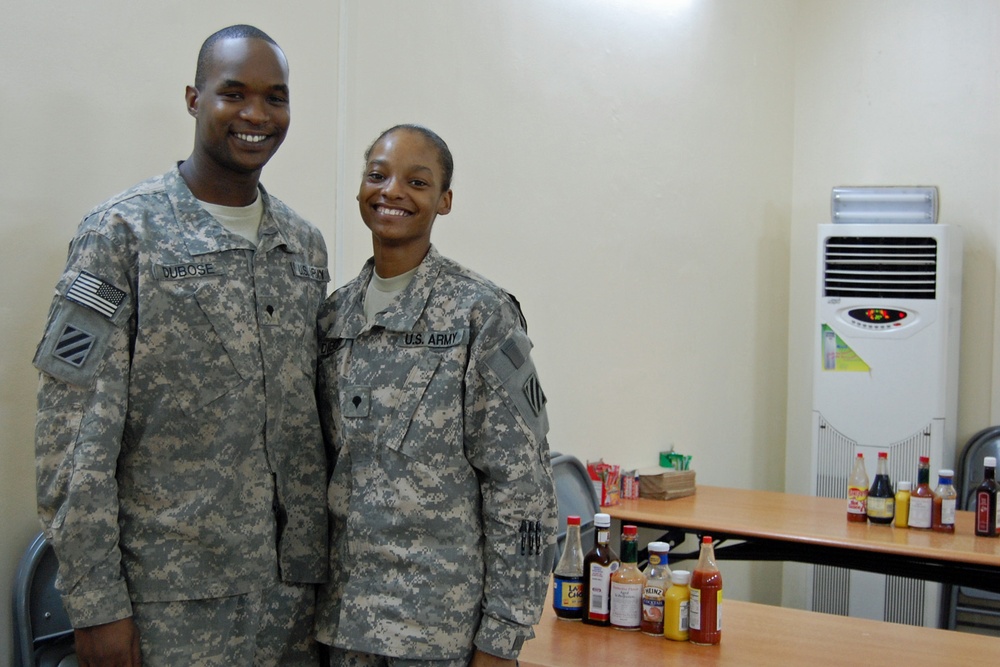 Married Couple Deploys Together Food Service Specialists Share Love of Cooking