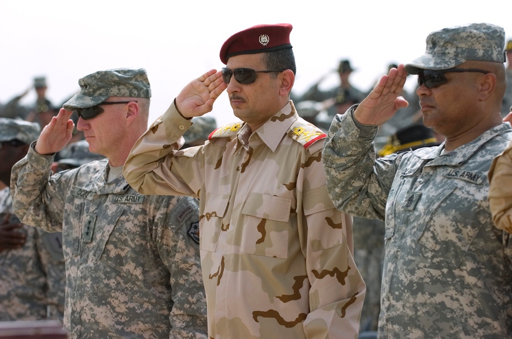 Lt. Gen. Bob Cone visits Contingency Operating Station Kalsu