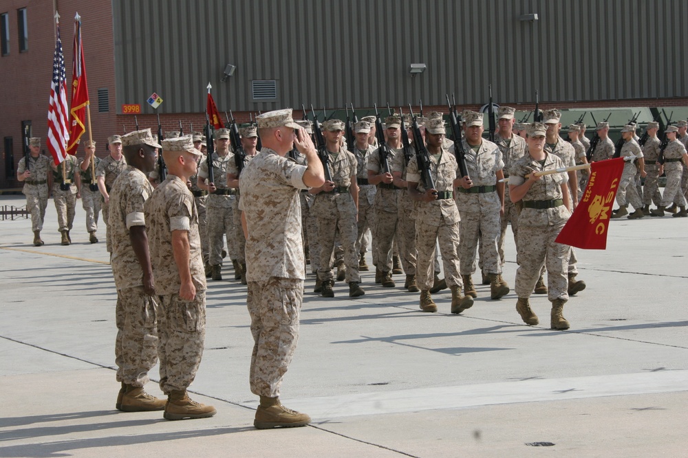 VMA-223 Welcomes New Sergeant Major