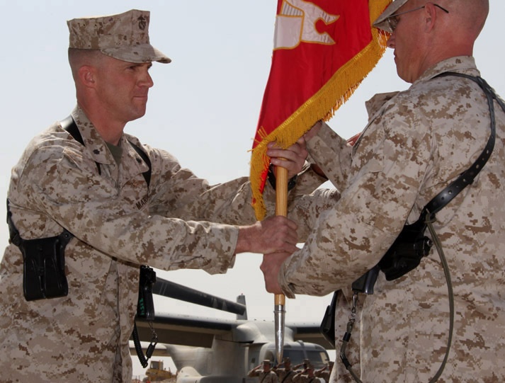 ‘Blue Knights’ Welcome New Commanding Officer