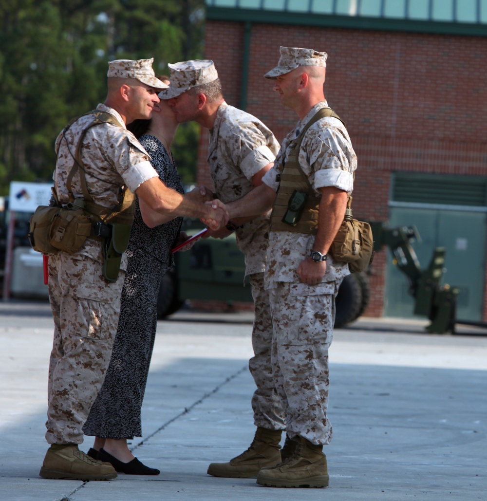 MWSG-27 Enlisted Leadership Changes Hands