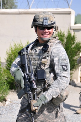 Soldier Returns to Duty After Suicide Attack