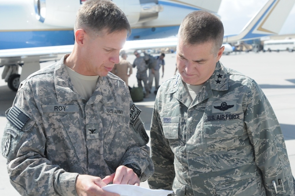 Vermont Adjutant General Visits Deployed Troops