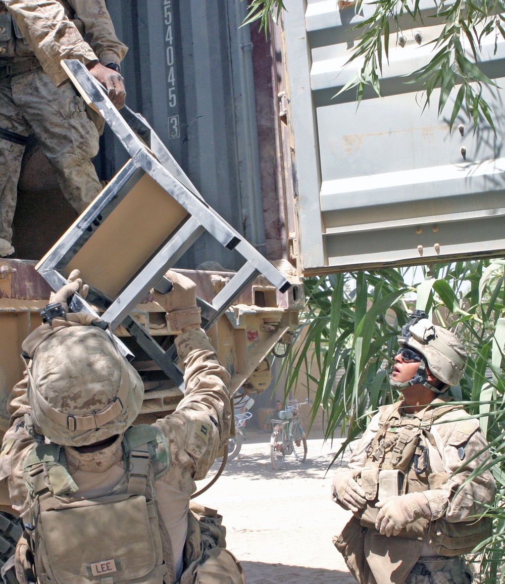 Marines Open Schools in Helmand Province, Afghanistan