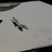 KC-135 Stratotanker Refuels F-16 Fighting Falcons