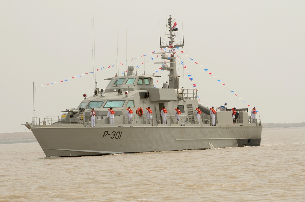 Iraqi Navy celebrates, upgrades