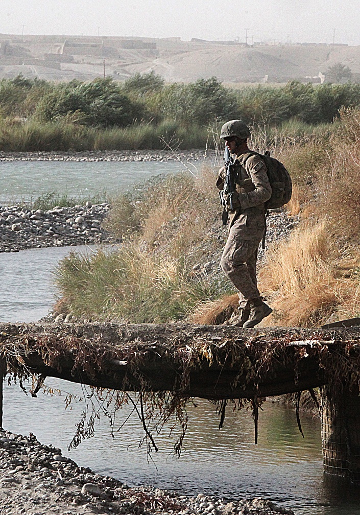 Marines Patrol, Keep Kajaki Dam Safe