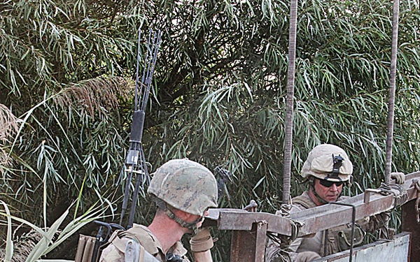 Marines patrol, keep Kajaki Dam safe