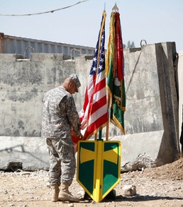 Soldiers Awarded Combat Patches on MP Birthday