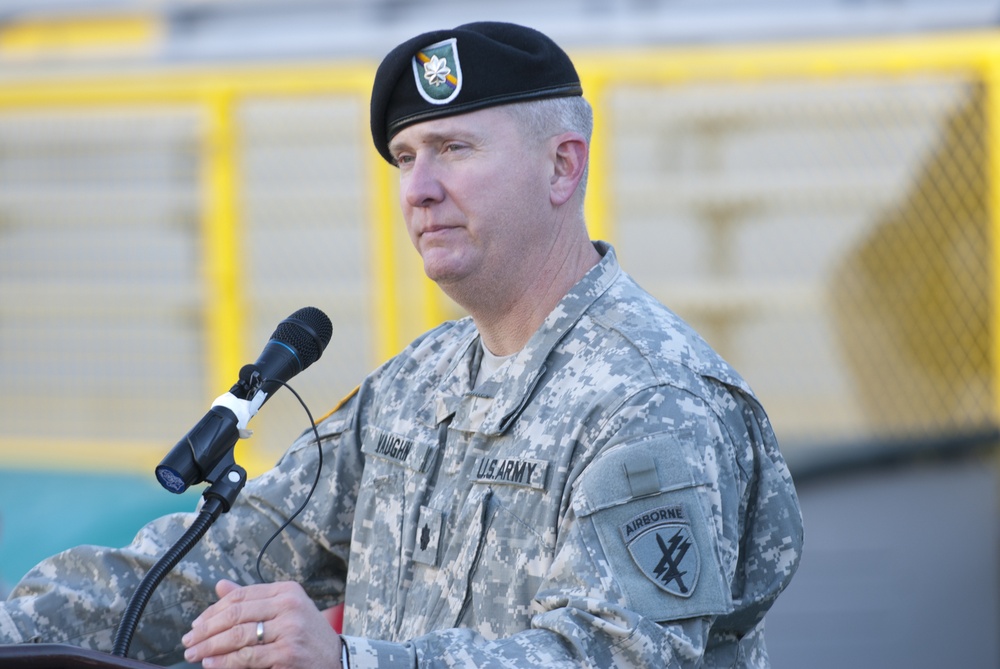 Lambeau Field Hosts 432nd Civil Affairs Battalion Change of Command Ceremony