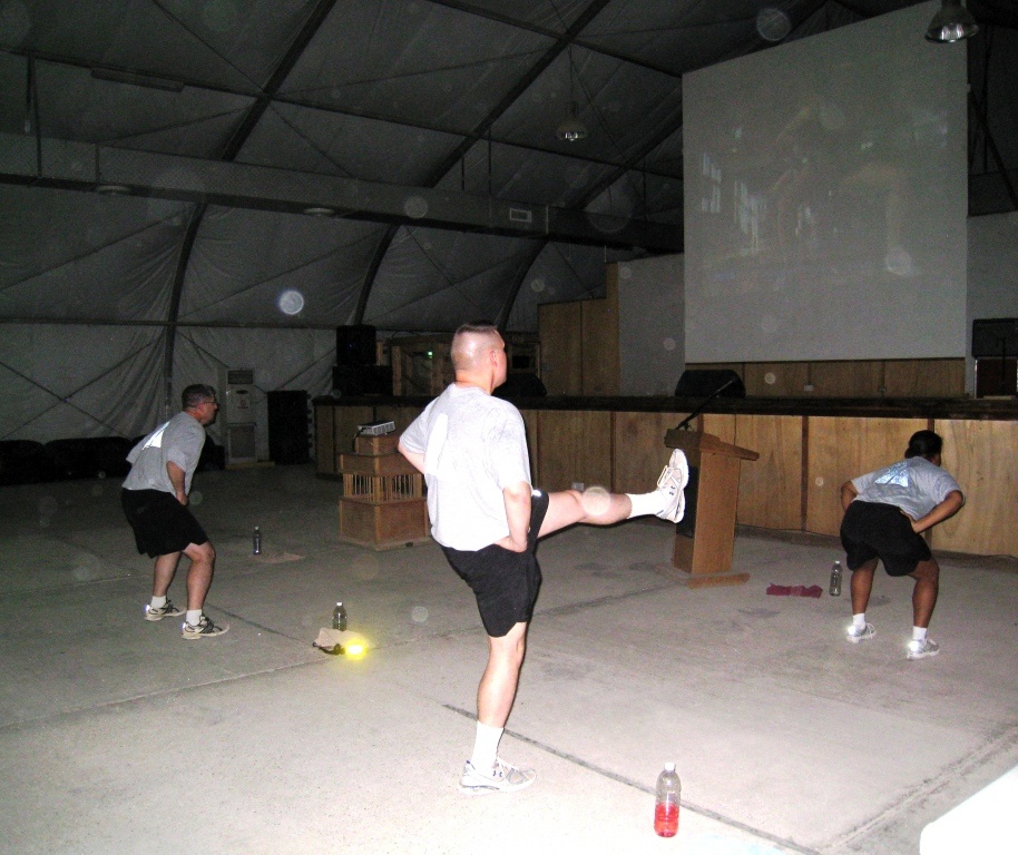 Soldiers promote challenging workout program