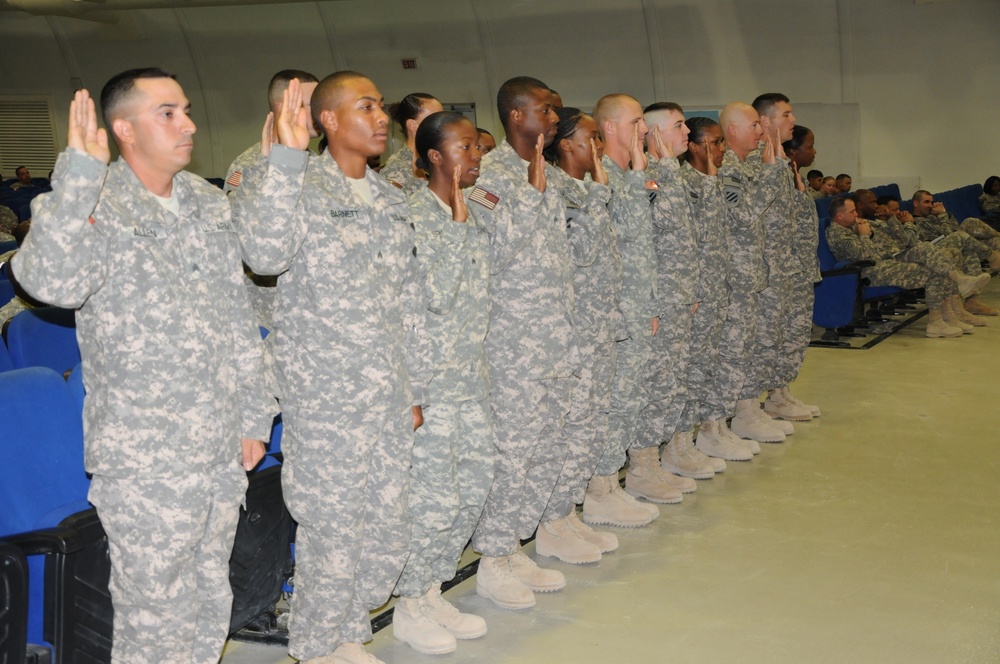 3SB CSM revisits old stomping grounds, inducts NCOs