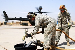 Army fuelers pump over 5 million gallons of jet fuel in Iraq
