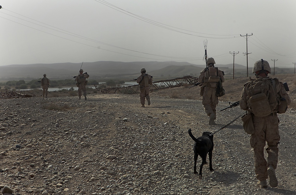 3/12 Marines Maintain Security for Kajaki Dam