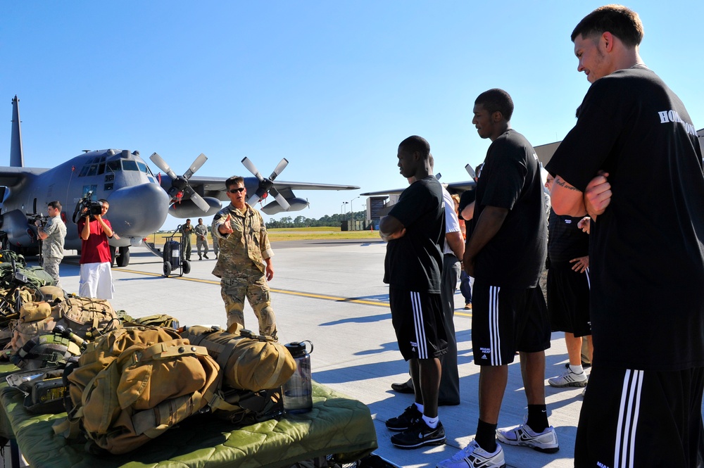 Miami HEAT Tours Hurlburt Field