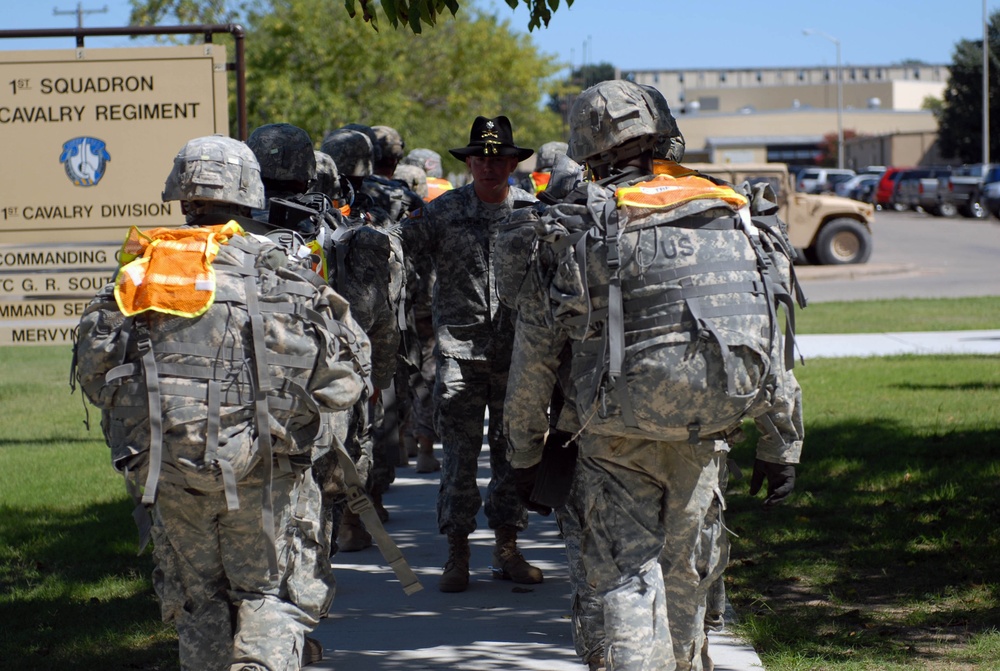 Spur ride upholds cavalry traditions