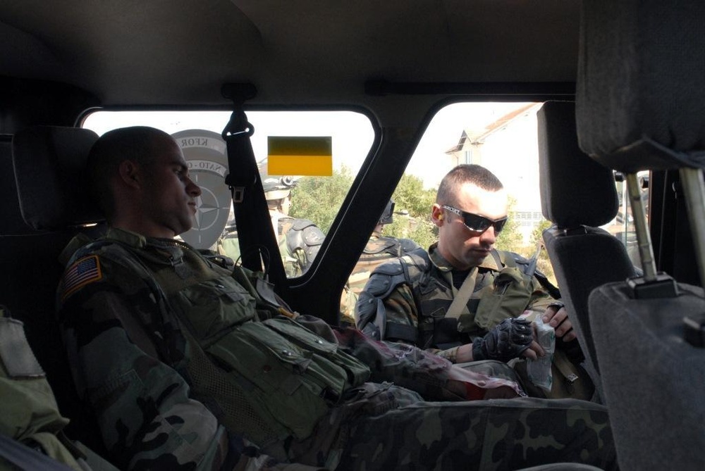Armenians sharpen Quick Reaction Force skills