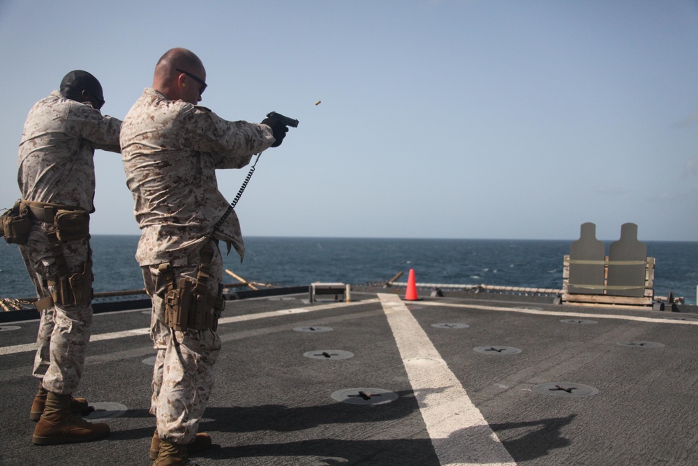USS Carter Hall CMP Shoot/Pistol Qualification