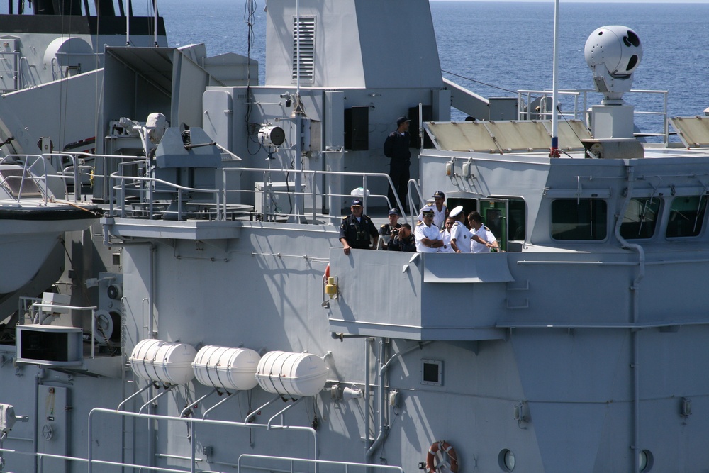 SNM2 Exercising With Moroccan Navy